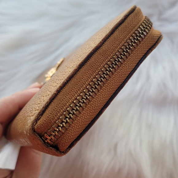 Vivienne Westwood Orb Brown Leather Zip-Around Long Wallet - Picture 5 of 17